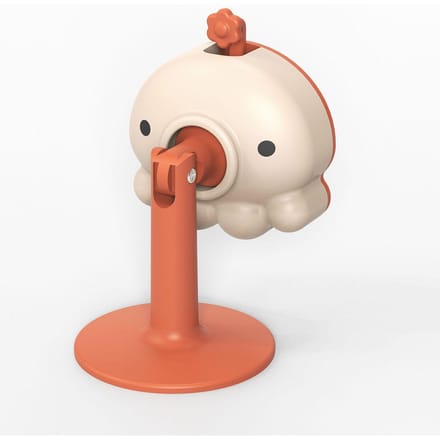Siliconen Deurstopper Schattige Octopus Stil Ponsvrij Botsingspreventie Deurstopper voor Badkamer oranje