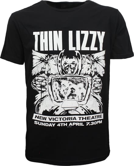 Thin Lizzy Jailbreak Show Flyer T-Shirt - Officiële Merchandise - S