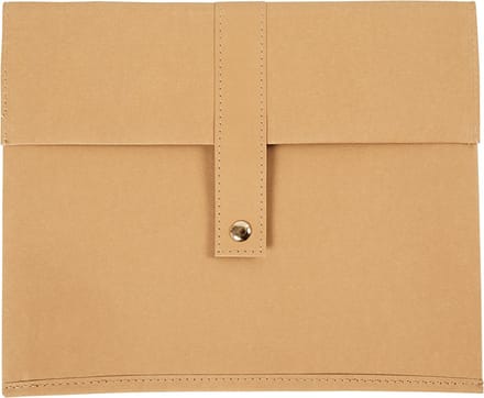 Creative Faux Leather Tablettas 26,5 X 22 Cm Lichtbruin