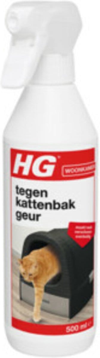6x HG Tegen Kattenbakgeur 500 ml