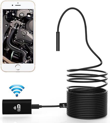 Waterdichte Wifi Endoscoop - IOS Andriod - 1 Meter - Draadloos