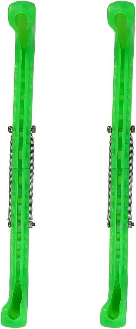 Schaatsbeschermers - Schaatsijzers - Bladebescherming - Verstelbare pasvorm - 32x8x5 cm - Groen