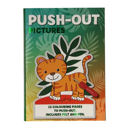 Prikblok - Jungledieren - Met priklap en prikpen