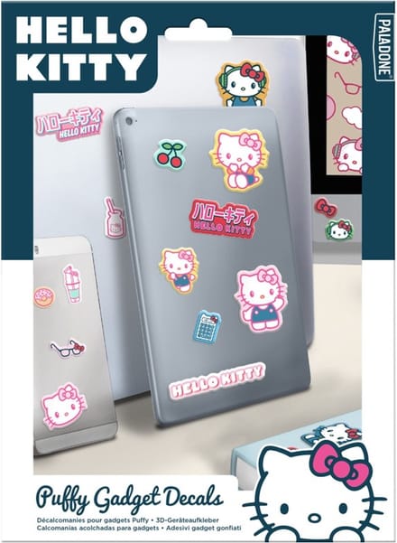 Hello Kitty - Set van gadgetstickers Puffy