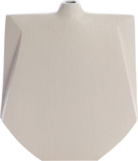 Light&living Vaas deco 25x8x51 cm MAKAHA crème
