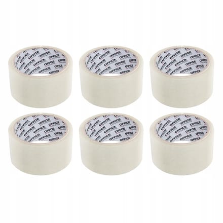 Transparante Verpakkingstape 6 Rollen - 48mm x 50m