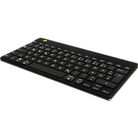 Toetsenbord R-Go Compact Break, draadloos, QWERTZ, LED-pauze-indicator, Bluetooth/USB, zwart