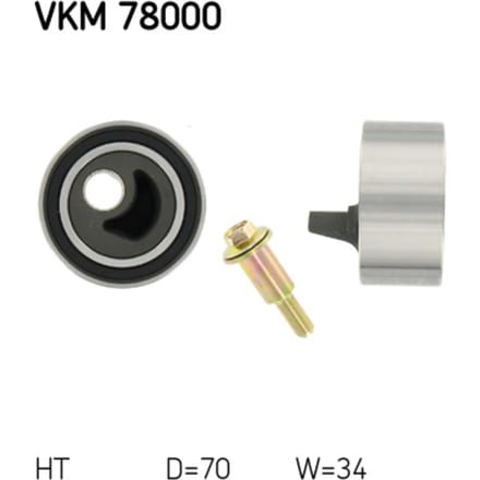 Tandriempoelie SKF VKM 78000