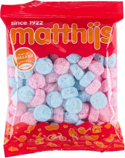 Matthijs Jelly Buttons - Engelse drop met anijssmaak - 8 kilo