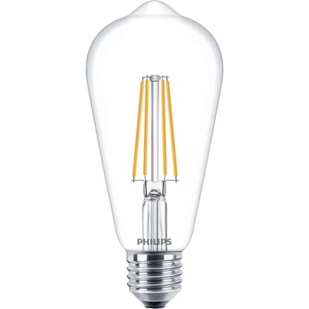 Philips - Corepro LED Lamp E27 Edison Filament Helder 7W 806lm - 827 Zeer Warm Wit | Vervangt 60W