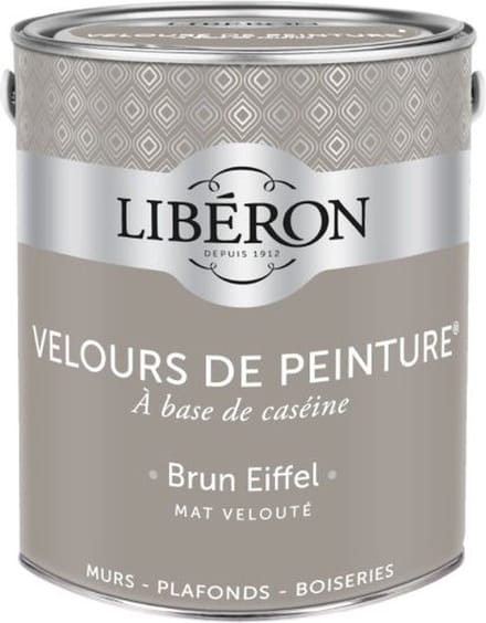 Liberon Velours De Peinture Muurverf - Mat - Brun Eiffel - 2,5l