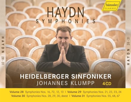 Heidelberger Sinfoniker, Johannes Klumpp - Haydn: Complete Symphonies Vol. 28-31 (4 CD)