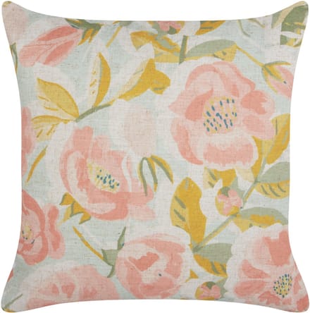 ZAHRIYE - Sierkussen - Roze/Blauw - 45 x 45 cm - Polyester