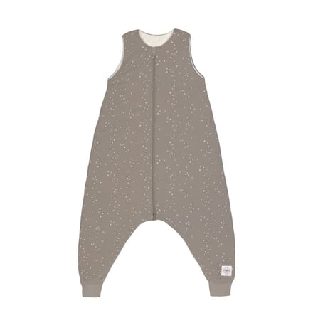 LÄSSIG babyslaapzak jumper 4 seizoenen Sprinkle taupe, 92 cm, 2-3 jaar