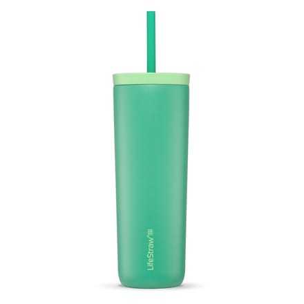 LifeStraw waterfilterfles Go Tumbler 500 ml RVS geïsoleerd 500 ml - Groen