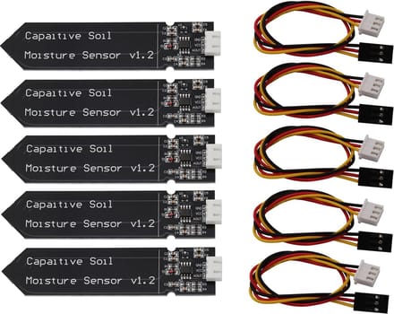 Capacitieve Bodemvochtigheidssensor voor Tuinirrigatie - Set van 5