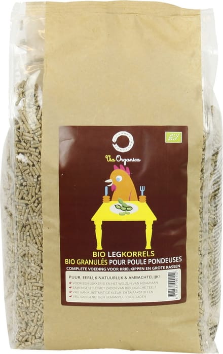 Via Organica Bio Legkorrels 3mm 4 kg NL-BIO-01