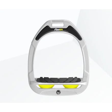 Ingezette Grip Wit/Grijs/Geel Flex-On Green Composite