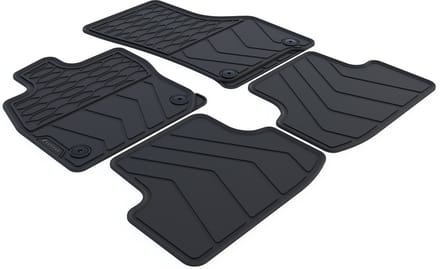 Rubber Automatten geschikt voor Audi A3 8Y - 2020-heden - 4-delig - Uitvoering: Sportback | 40/45 TFSI e (Plug-in Hybrid)