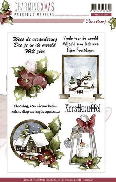 Clearstamp - Precious Marieke - Charming Xmas