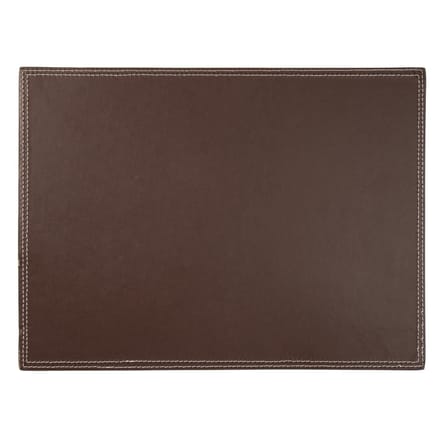 Olympia kunstlederen placemat bruin 40x30cm