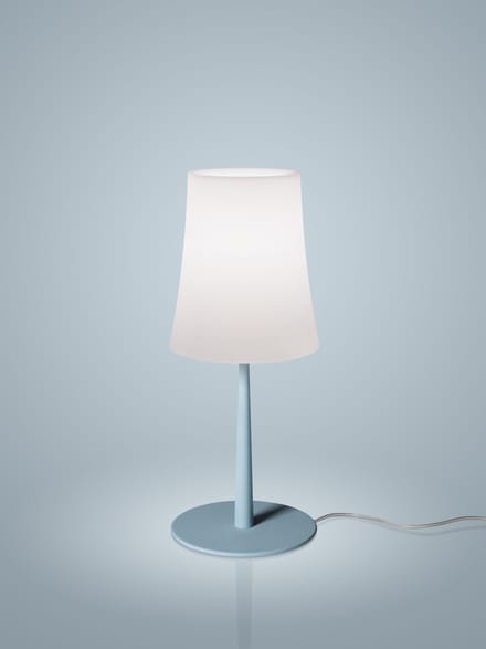 Foscarini Birdie Easy tafellamp - lichtblauw - normaal