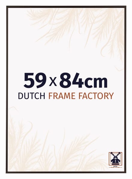 Fotolijst 59x84 cm - Kunststof - Antraciet - Easy