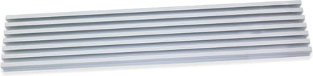 Emuca Ventilatierooster voor ovens, unit 600 mm, Aluminium, Mat geanodiseerd