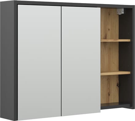 Vicco Viola Badkamerspiegelkast – 100 x 75 cm Artisanaal eiken