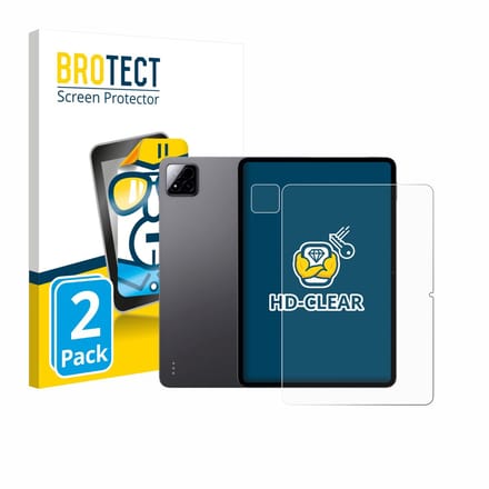 BROTECT - Screenprotector voor Xiaomi Pad 7 Pro (Voor+Camera) - Folie Beschermfolie transparant 2 Stuks