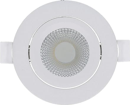 Bundel | 6x LED Inbouwspot | VARDA | 6W | CCT-Switch of Dim2Warm | Rond | Wit | Lage inbouw diepte | CCT - Switch