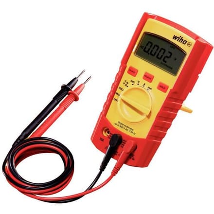 Wiha 45218 Multimeter Digitaal CAT III 600 V, CAT IV 300 V