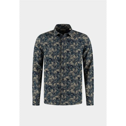 Dstrezzed Ds_dax Shirt Dk. Navy Größe: M | Casual hemden Outlet | Herren | Blau