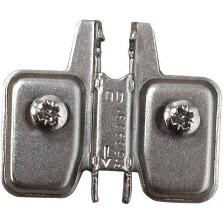 burgbad replacement mounting plate for hinges 300001905