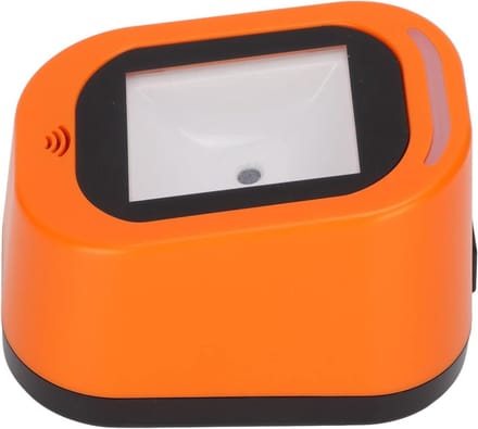 Barcodescanner - Streepjescodelezer Scanner - Zakelijk Kantoor - Snelle Lezing - 13 x 13 x 9 cm - Oranje