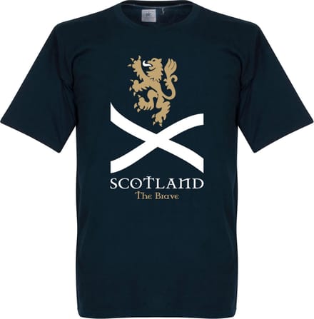 Schotland The Brave Saltire T-Shirt - S