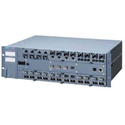 Siemens 6GK55520AA002AR2 6GK5552-0AA00-2AR2 Industrial Ethernet Switch 10 / 100 / 1000 MBit/s PoE-functie