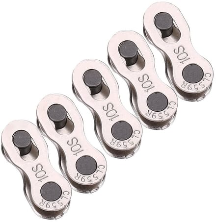 Dailygoody - Set van 5 Pairs Fiets Ketting Koppeling Snelontkoppeling 6-9 Versnellingen