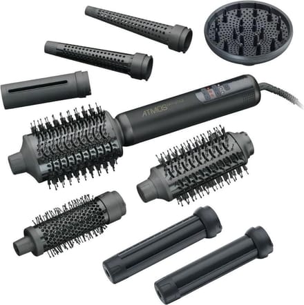 Diva Pro Atmos Dry & Style With Auto Aircurl Zwart