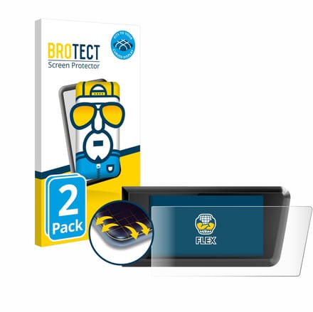 BROTECT - Screenprotector voor Bosch Purion 400 - Folie Beschermfolie transparant volledig dekking - 2 Stuks