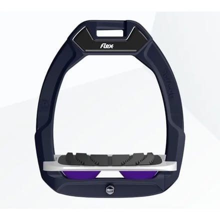 Verstelbare veiligheidsstijgbeugels Grip Groen/Grijs/Paarse Flex-On Safe-On