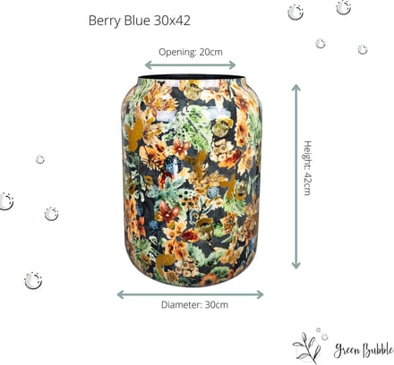 Designed by Lammie vaas Berry Blue
