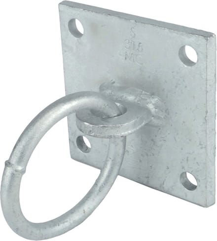 Aanlegring Verzinkt 100 x 100 mm | Per stuk