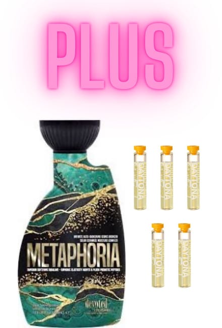 Devoted Creations Metaphoria 400 ml PLUS 5X Daytona Pre Sun Ampul 2 ml!