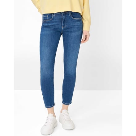 Brax Dames Jeans  Style ANA S USED REGULAR BLUE, denim blauw regular, maat 42L