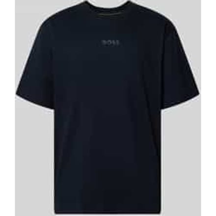 relaxed fit T-shirt van puur katoen model 'TEE 10'