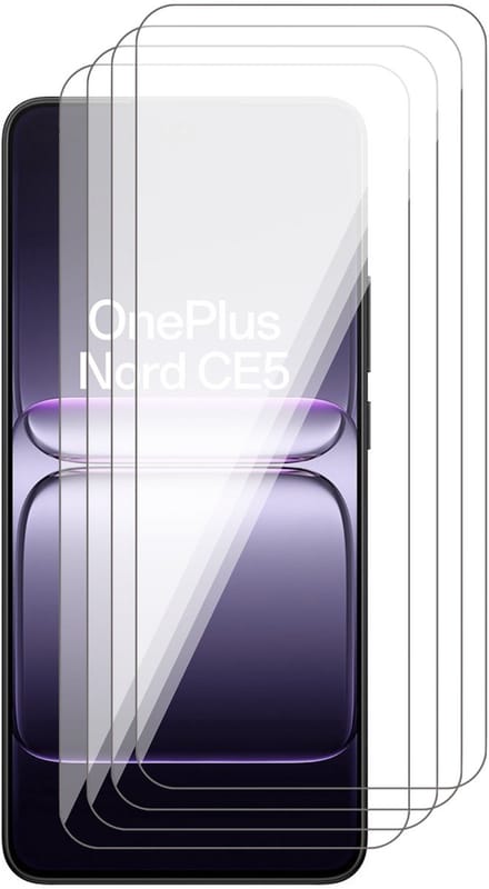 Screenprotector geschikt voor OnePlus Nord CE 5 - 4x Glas Screen Protector