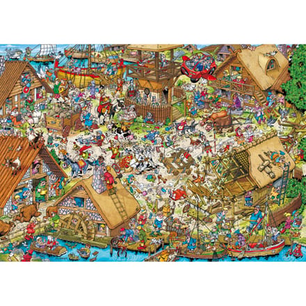 Ravensburger Ray's Comic Series - Time Travel 1 - Classical Era - 1000 stukjes Legpuzzel