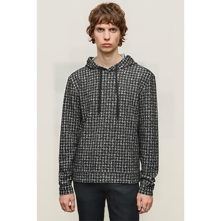 John Varvatos Delancey Regular Fit Ls Pop-up Hoodie Black Größe: S | Kaputzenpullis Outlet | Herren | Schwarz