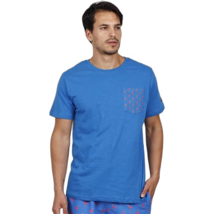 strand T-shirt Admas Diver Flamingo